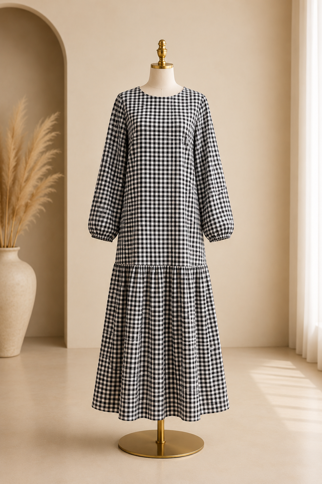 The Ayla Gingham Dress