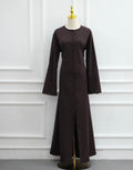 The Nadira Button Abaya