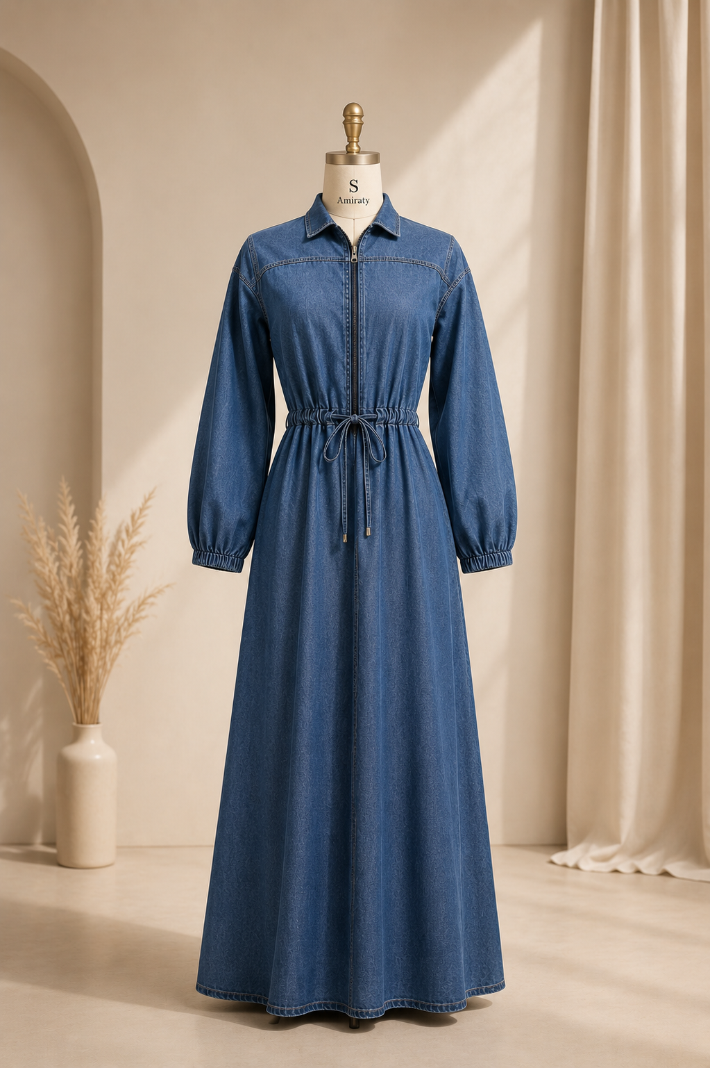 Denim Abaya