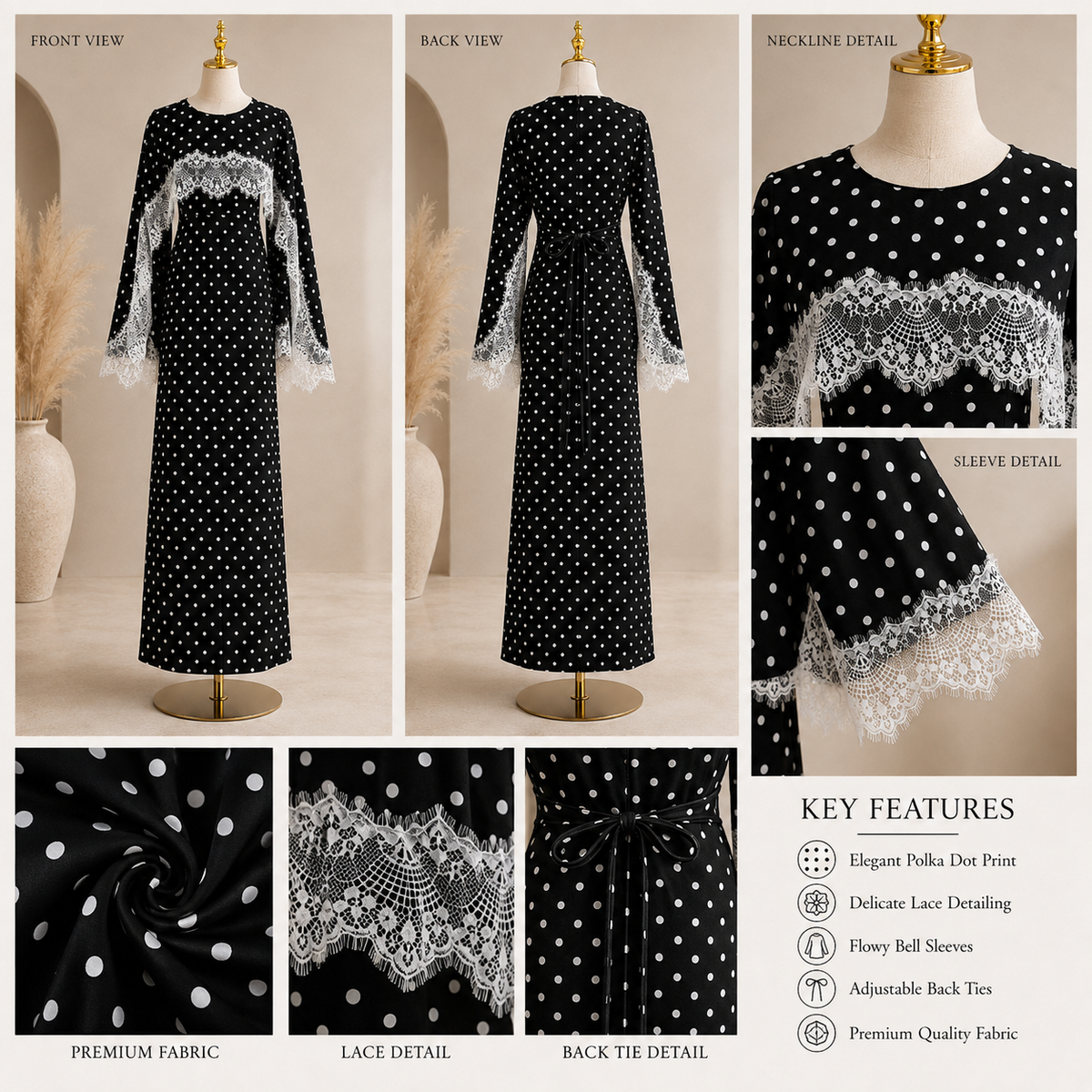 Celeste Lace Dress