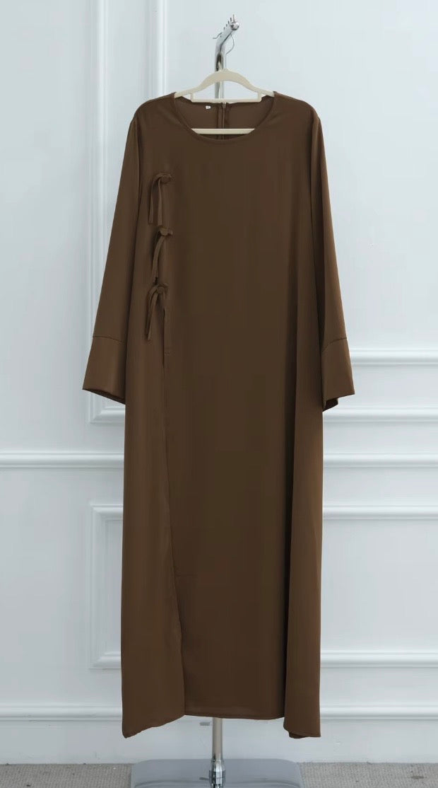 The Lina Tie Cardigan Abaya