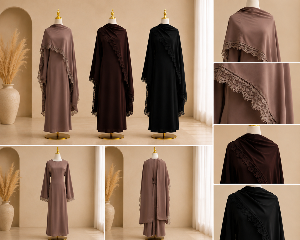 Soraya Lace Abaya