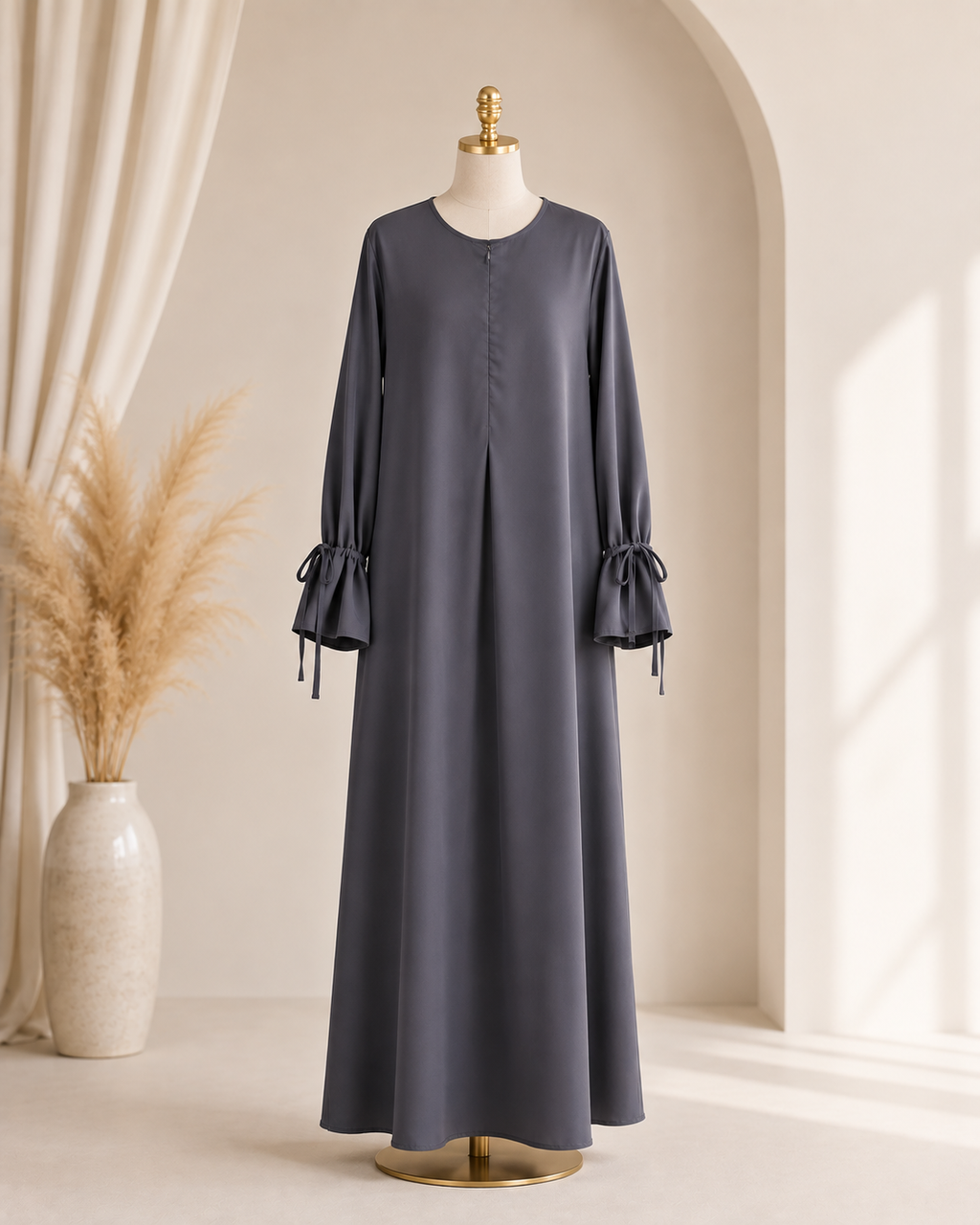 Liyana Tie-Sleeve Abaya
