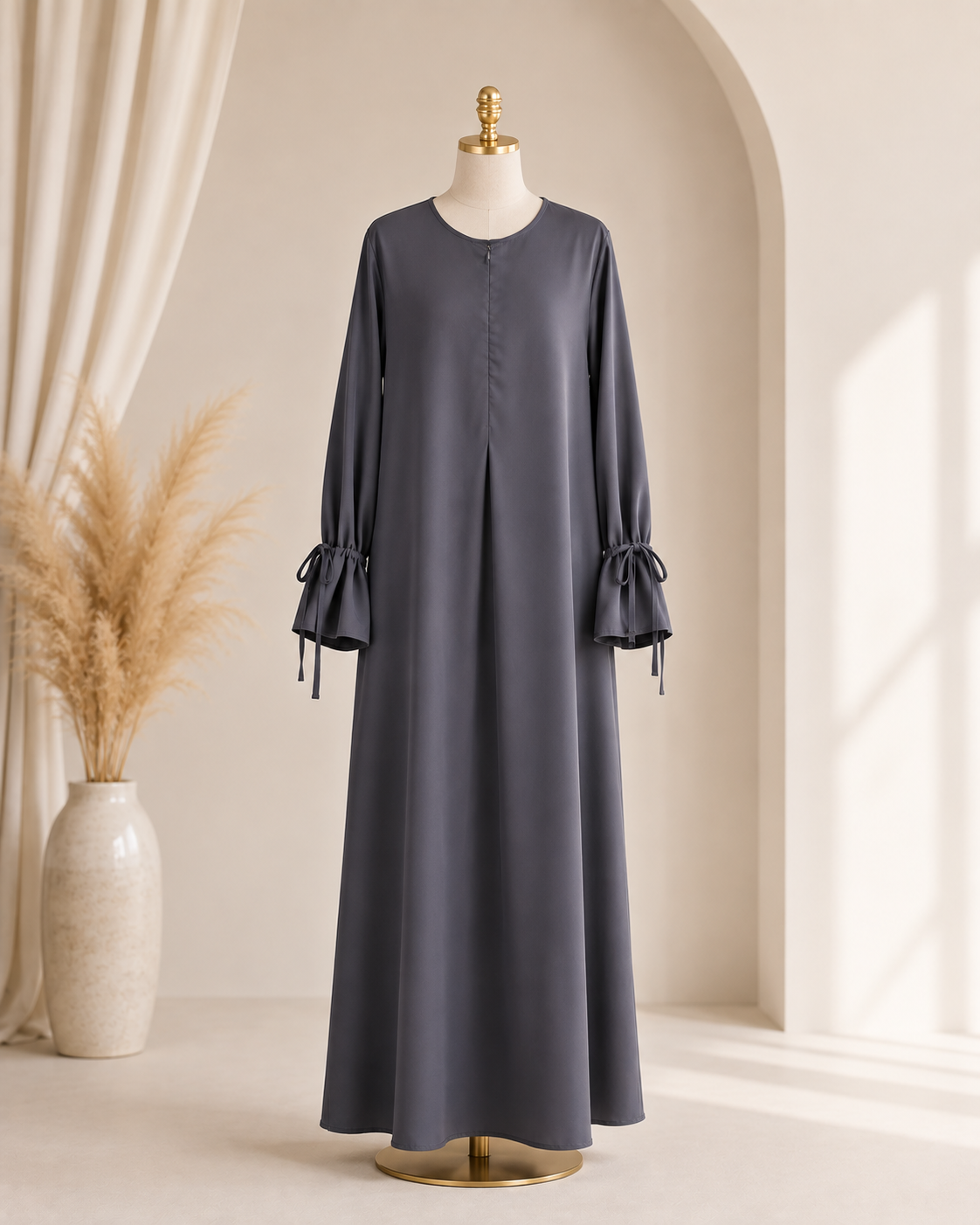 Liyana Tie-Sleeve Abaya