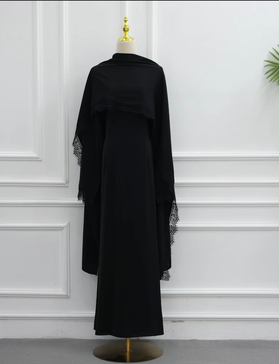 Soraya Lace Abaya