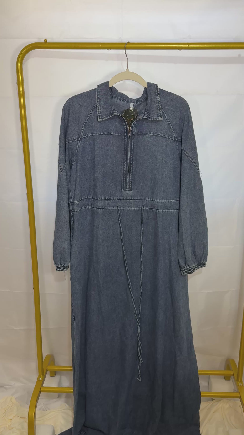 Denim Abaya