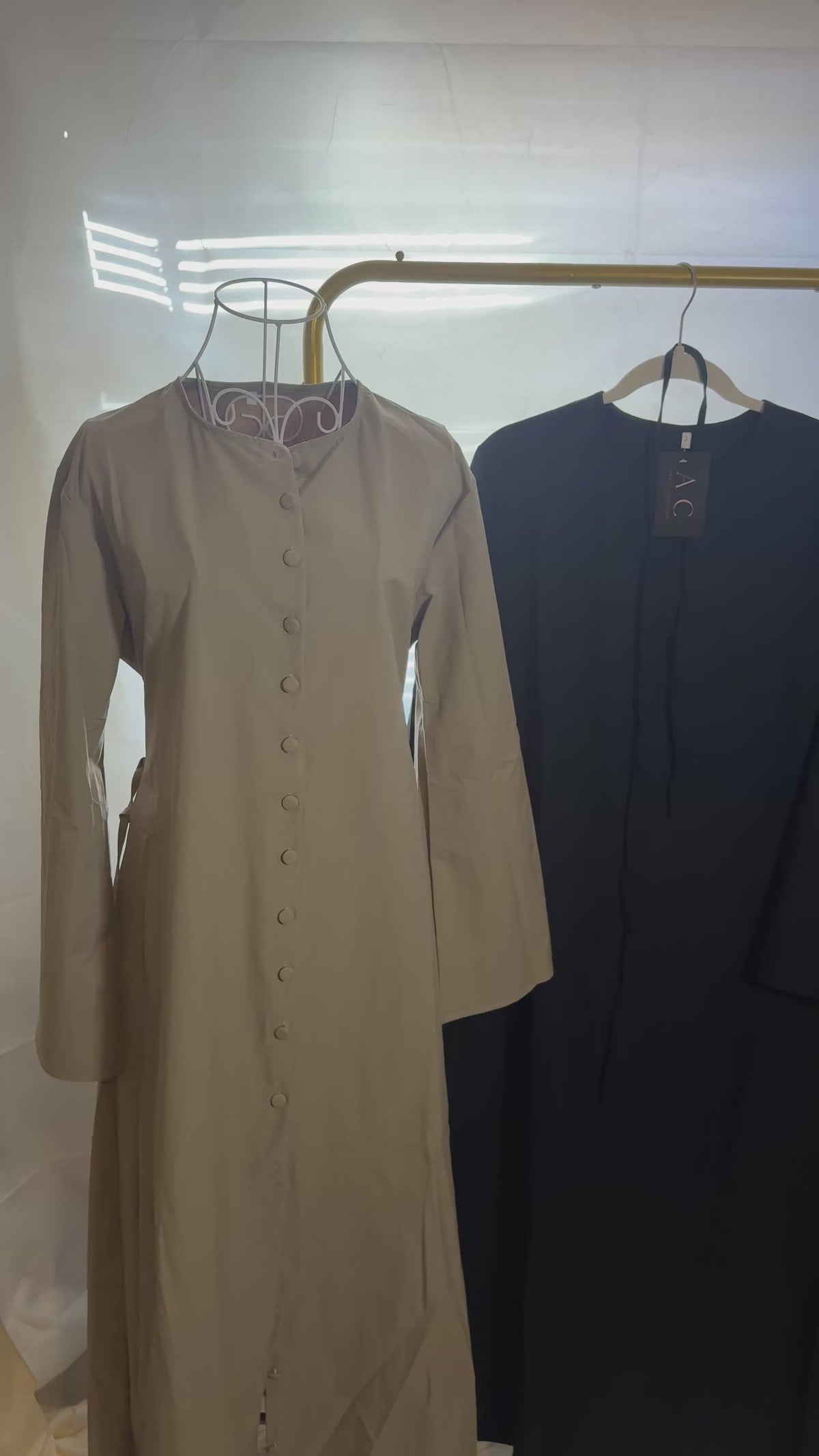 The Nadira Button Abaya
